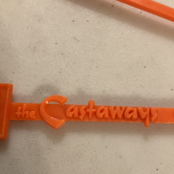 The Castaways Orange Vintage Swizel Sticks (2) Las Vegas, Nevada - Picture 5 of 5